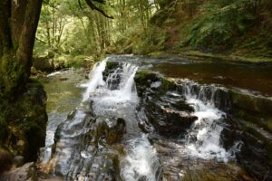 Wodospady w Brecon Beacons